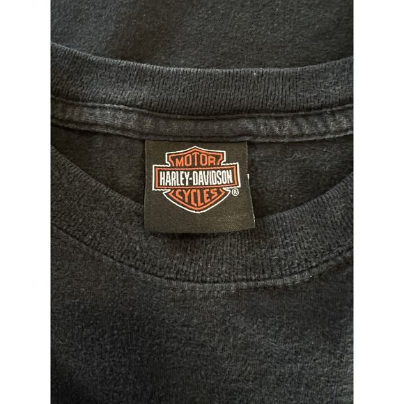 HARLEY DAVIDSON MOTOR CYCLES Myrtle Beach SOUTH CAROLINA (XL) T-Shirt Black S/S - Picture 6 of 8